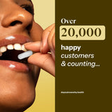 Biotin 5000mcg with Amla Extract, Vitamin C & Zinc for Stronger Hair & Glowing Skin