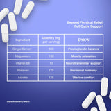 Natural PMS Support with Magnesium, Ginger & Ashoka for Cramps, Mood Swings & Bloating