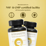 Biotin 5000mcg with Amla Extract, Vitamin C & Zinc for Stronger Hair & Glowing Skin